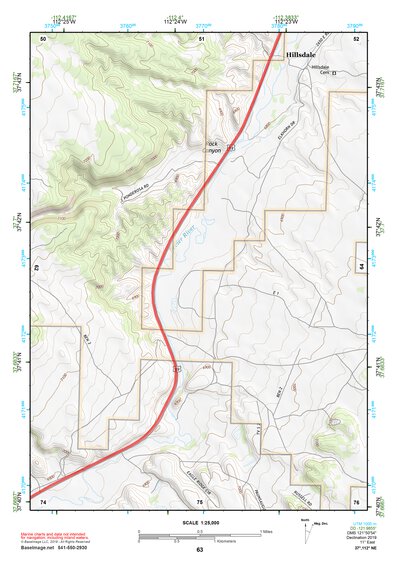 37112NE Page 63 Panguitch Topo Preview 1