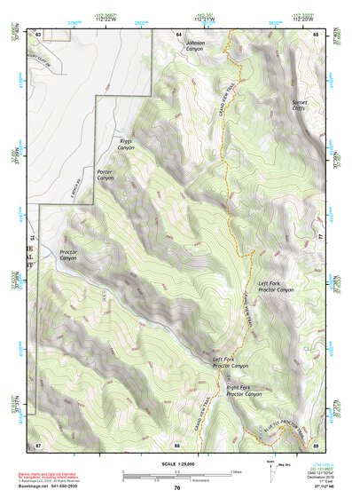 37112NE Page 76 Panguitch Topo Preview 1