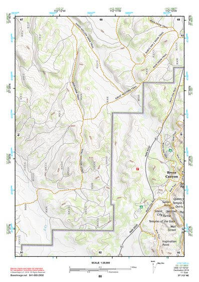 37112NE Page 80 Panguitch Topo Preview 1