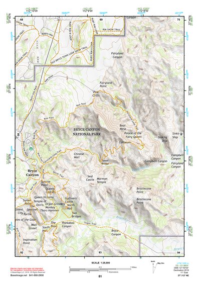 37112NE Page 81 Panguitch Topo Preview 1
