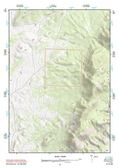 37112NW Page 3 Panguitch Topo Preview 1