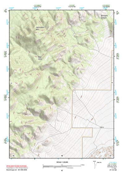 37112NW Page 4 Panguitch Topo Preview 1