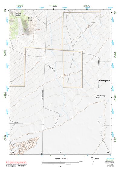 37112NW Page 5 Panguitch Topo Preview 1