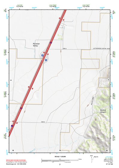 37112NW Page 7 Panguitch Topo Preview 1