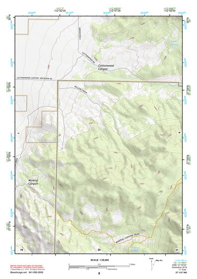 37112NW Page 8 Panguitch Topo Preview 1