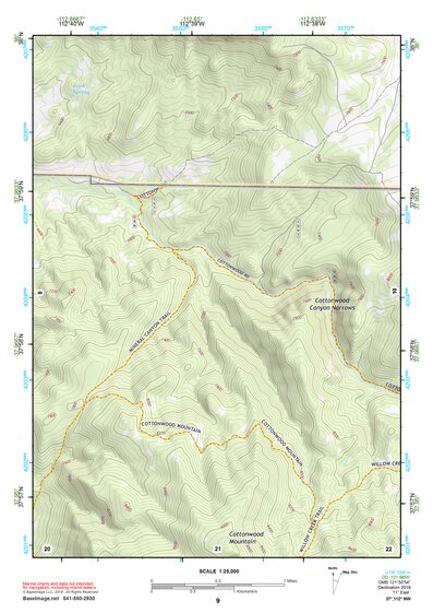 37112NW Page 9 Panguitch Topo Preview 1