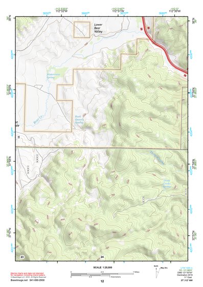 37112NW Page 12 Panguitch Topo Preview 1