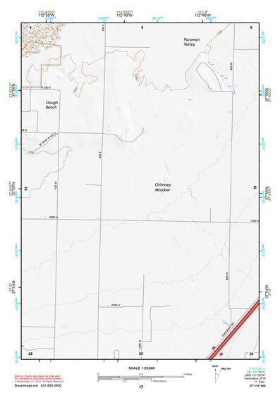 37112NW Page 17 Panguitch Topo Preview 1
