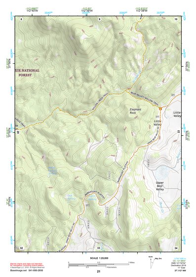 37112NW Page 21 Panguitch Topo Preview 1