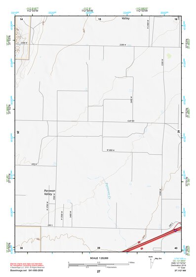 37112NW Page 27 Panguitch Topo Preview 1