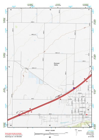 37112NW Page 28 Panguitch Topo Preview 1