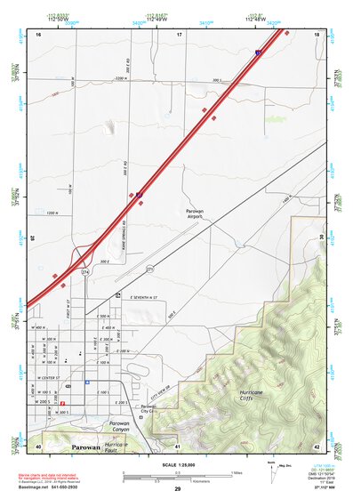 37112NW Page 29 Panguitch Topo Preview 1