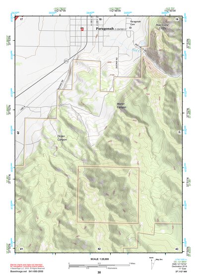 37112NW Page 30 Panguitch Topo Preview 1