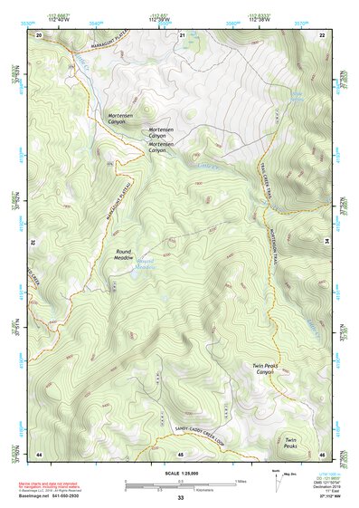 37112NW Page 33 Panguitch Topo Preview 1