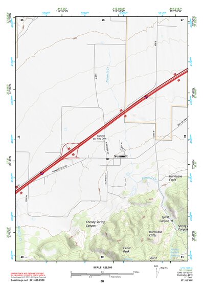 37112NW Page 38 Panguitch Topo Preview 1