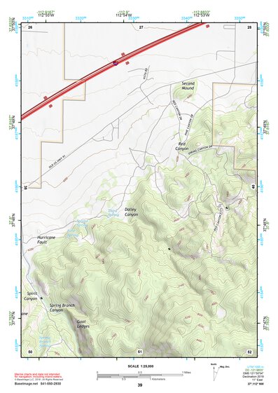 37112NW Page 39 Panguitch Topo Preview 1