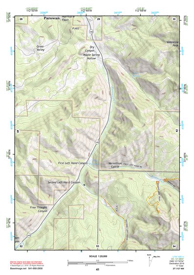 37112NW Page 41 Panguitch Topo Preview 1