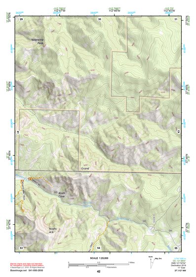 37112NW Page 42 Panguitch Topo Preview 1