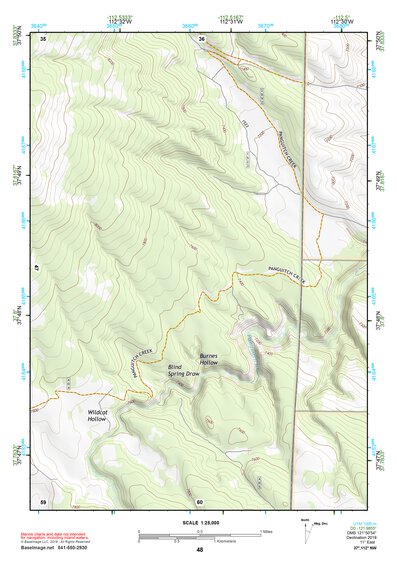 37112NW Page 48 Panguitch Topo Preview 1