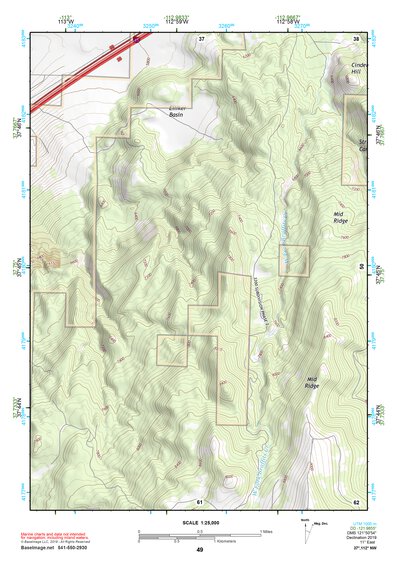 37112NW Page 49 Panguitch Topo Preview 1