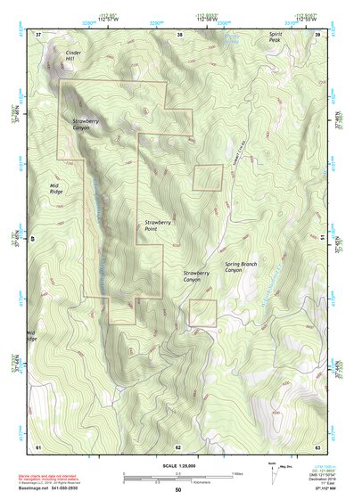 37112NW Page 50 Panguitch Topo Preview 1