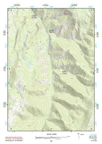 37112NW Page 51 Panguitch Topo Preview 1