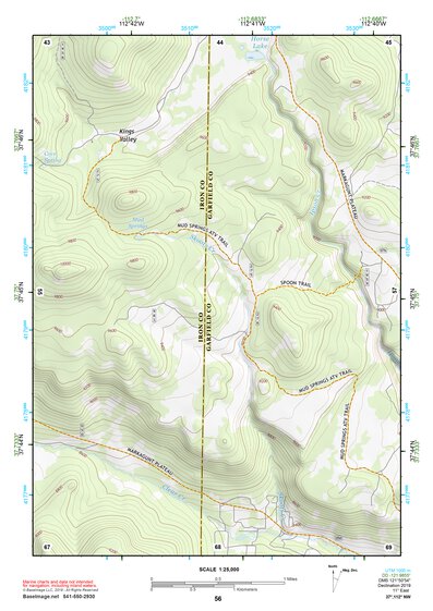 37112NW Page 56 Panguitch Topo Preview 1