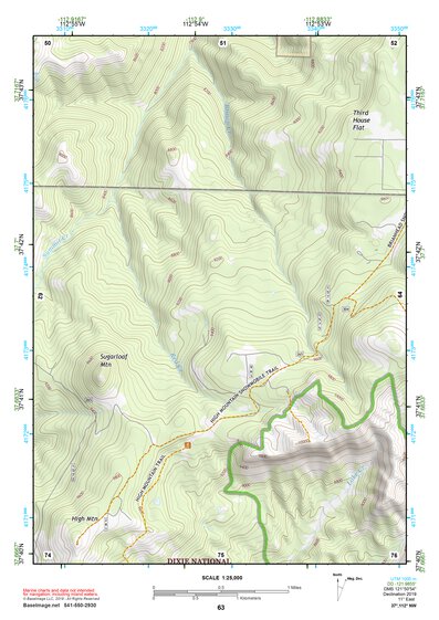 37112NW Page 63 Panguitch Topo Preview 1