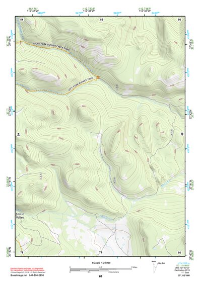 37112NW Page 67 Panguitch Topo Preview 1