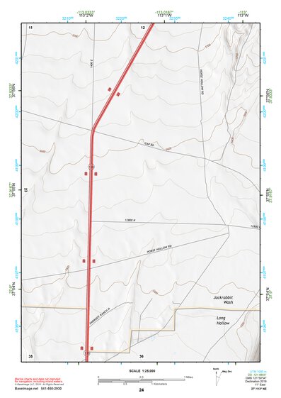 37113NE Page 24 Cedar City Topo Preview 1