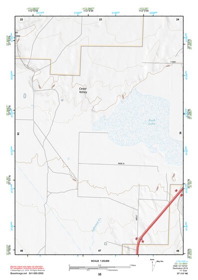 37113NE Page 35 Cedar City Topo Preview 1