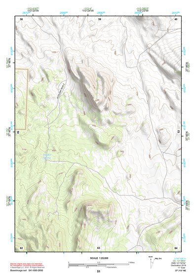 37113NE Page 51 Cedar City Topo Preview 1