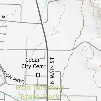 37113NE Page 71 Cedar City Topo Preview 2