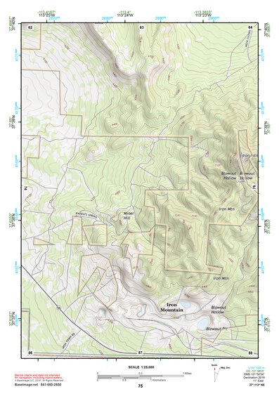 37113NE Page 75 Cedar City Topo Preview 1