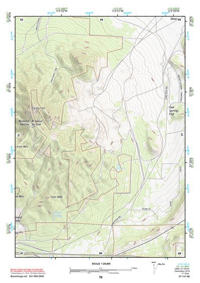 37113NE Page 76 Cedar City Topo Preview 1