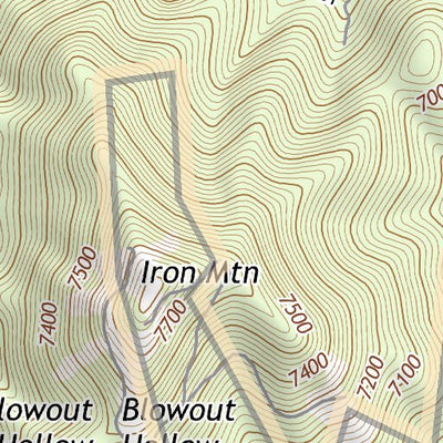 37113NE Page 76 Cedar City Topo Preview 3