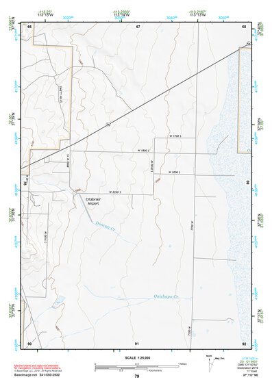 37113NE Page 79 Cedar City Topo Preview 1