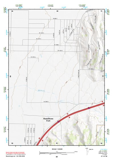 37113NE Page 81 Cedar City Topo Preview 1