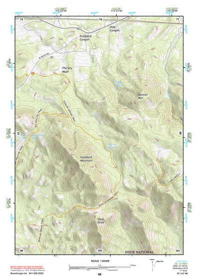 37113NE Page 88 Cedar City Topo Preview 1