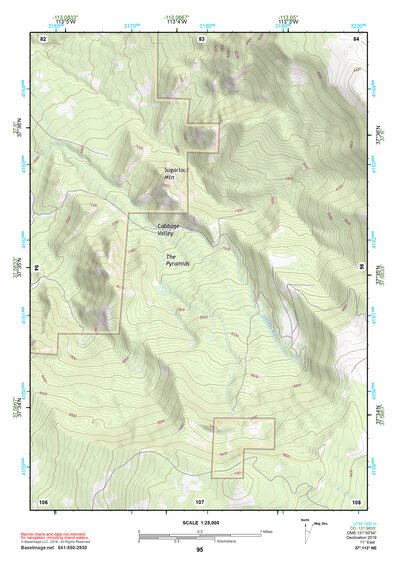 37113NE Page 95 Cedar City Topo Preview 1