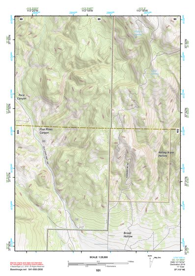 37113NE Page 101 Cedar City Topo Preview 1