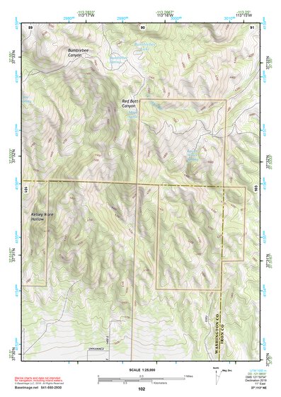 37113NE Page 102 Cedar City Topo Preview 1