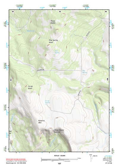37113NE Page 107 Cedar City Topo Preview 1