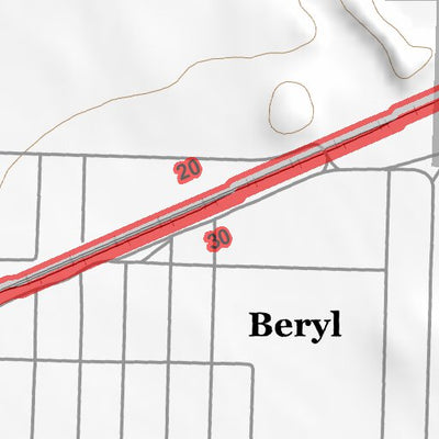 37113NW Page 21 Cedar City Topo Preview 3