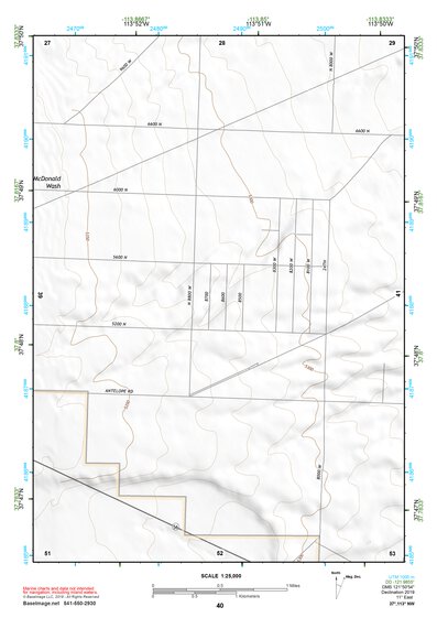 37113NW Page 40 Cedar City Topo Preview 1