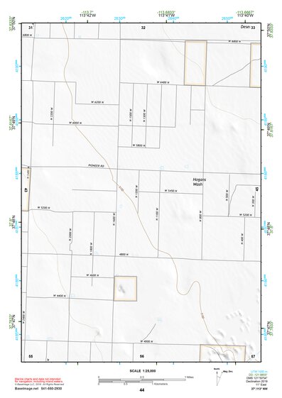 37113NW Page 44 Cedar City Topo Preview 1
