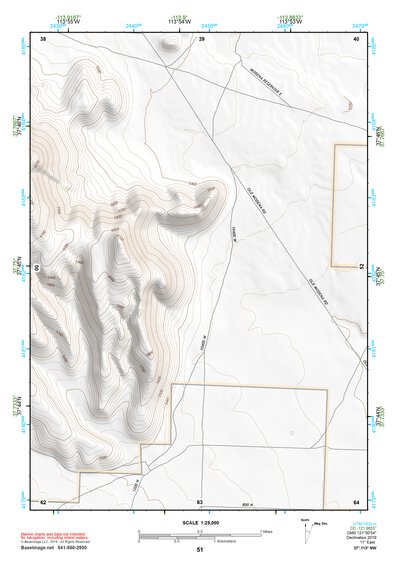 37113NW Page 51 Cedar City Topo Preview 1