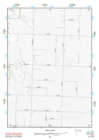 37113NW Page 57 Cedar City Topo Preview 1