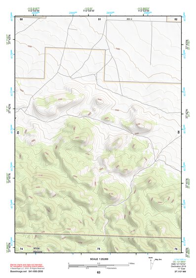 37113NW Page 63 Cedar City Topo Preview 1