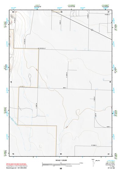 37113NW Page 68 Cedar City Topo Preview 1